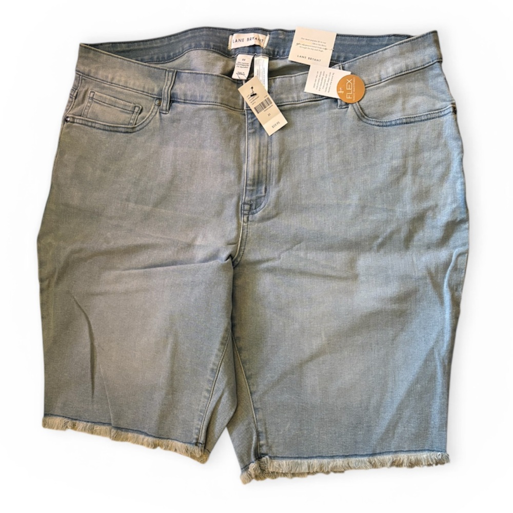 Lane Bryant Light Wash Blue Jean Shorts